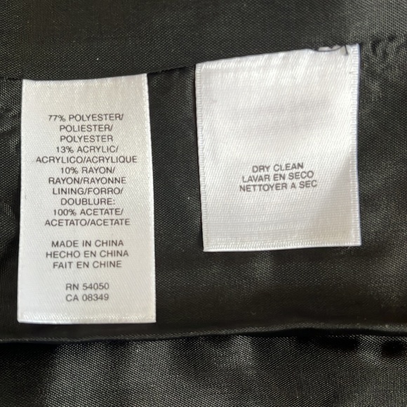 Anne Klein Size 6 Tailored Jacket NWT - Picture 7 of 13